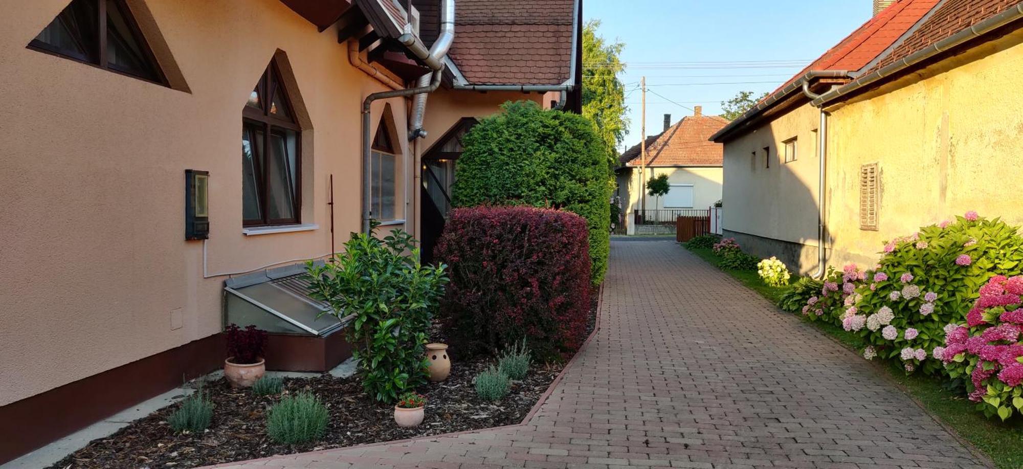 Korona Panzio Bed & Breakfast Balatonbereny Bagian luar foto