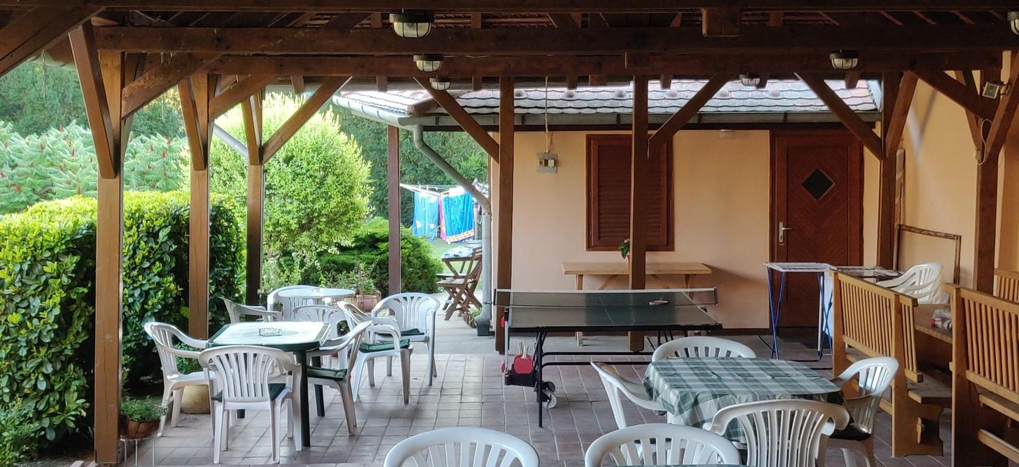Korona Panzio Bed & Breakfast Balatonbereny Bagian luar foto